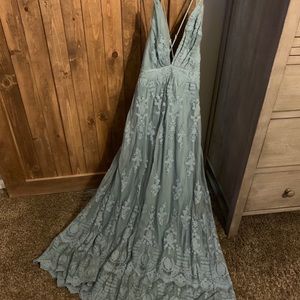 Vici Collection maxi lace dress size large